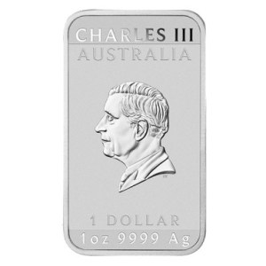 Moneda de Plata Dragón Rectangular 1 oz 2026 BU anverso 